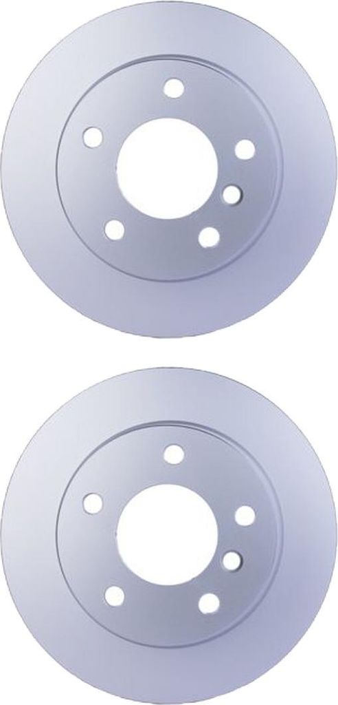 2 Bremsscheiben voll Ø 75 mm 10 mm HELLA Bremsen-Expertise passend für BMW Z4