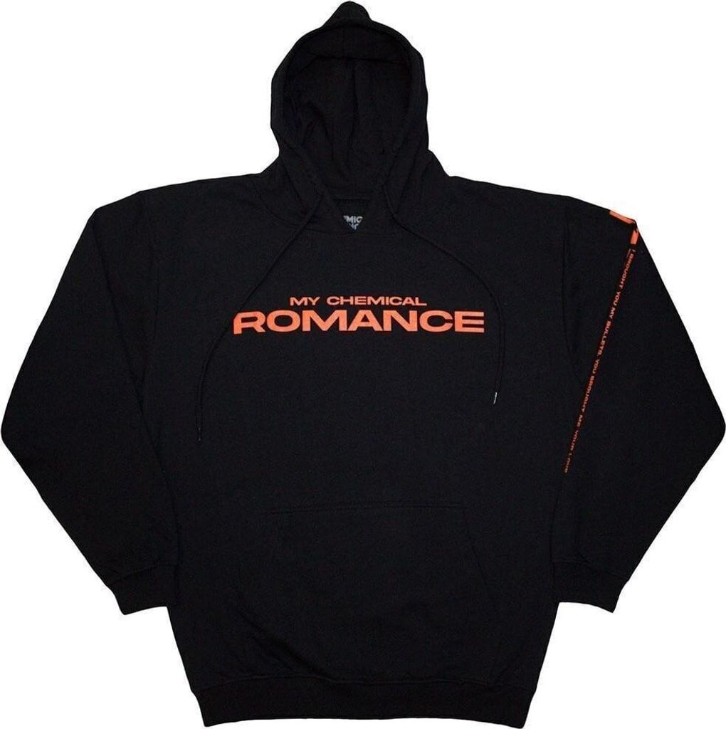 My Chemical Romance Romance Bullets (Back Print) Black L Hoodie