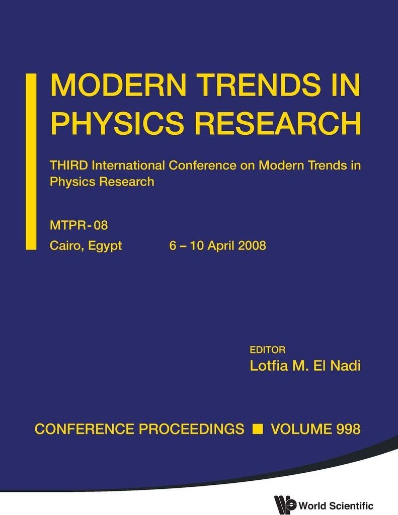 Modern Trends In Physics Research