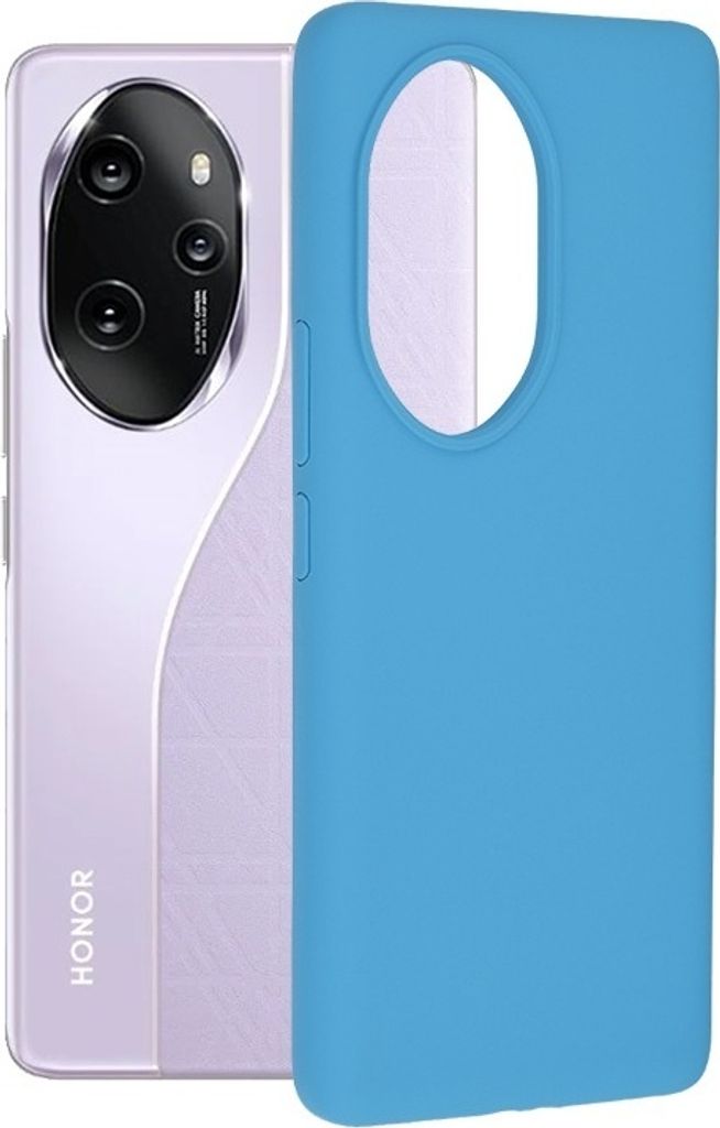 Ultradünne Soft Case Silikonhülle für Honor 100 Pro - Blau KP29949