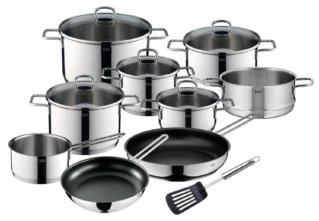 Silit Alicante, Gemischtes Set, Edelstahl, Edelstahl, Produktbild 