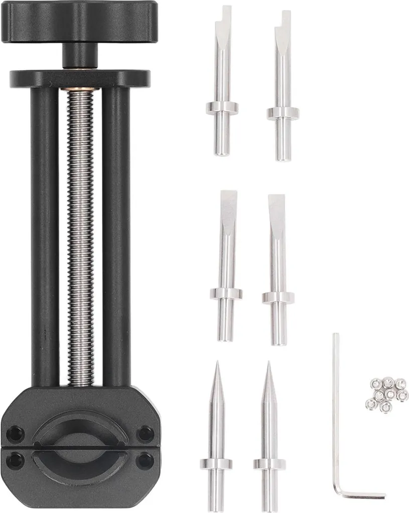 Réparer une bague de filtre tordue avec l'outil pour objectif 25-130mm