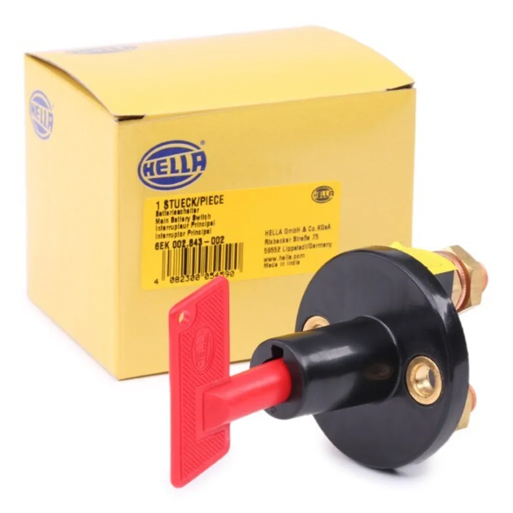 Interrupteur de batterie HELLA haute performance avec coupure rapide - 5