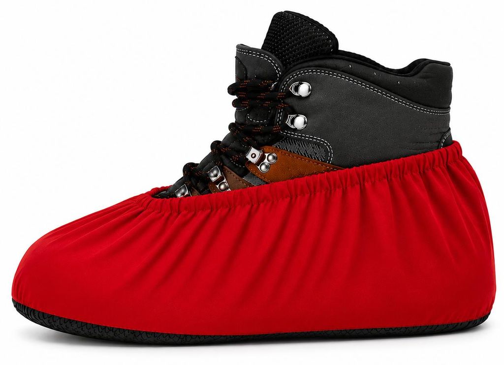 Premium Overschoenen | Maat 37-42 | Rood | Antislip | Productafbeelding 