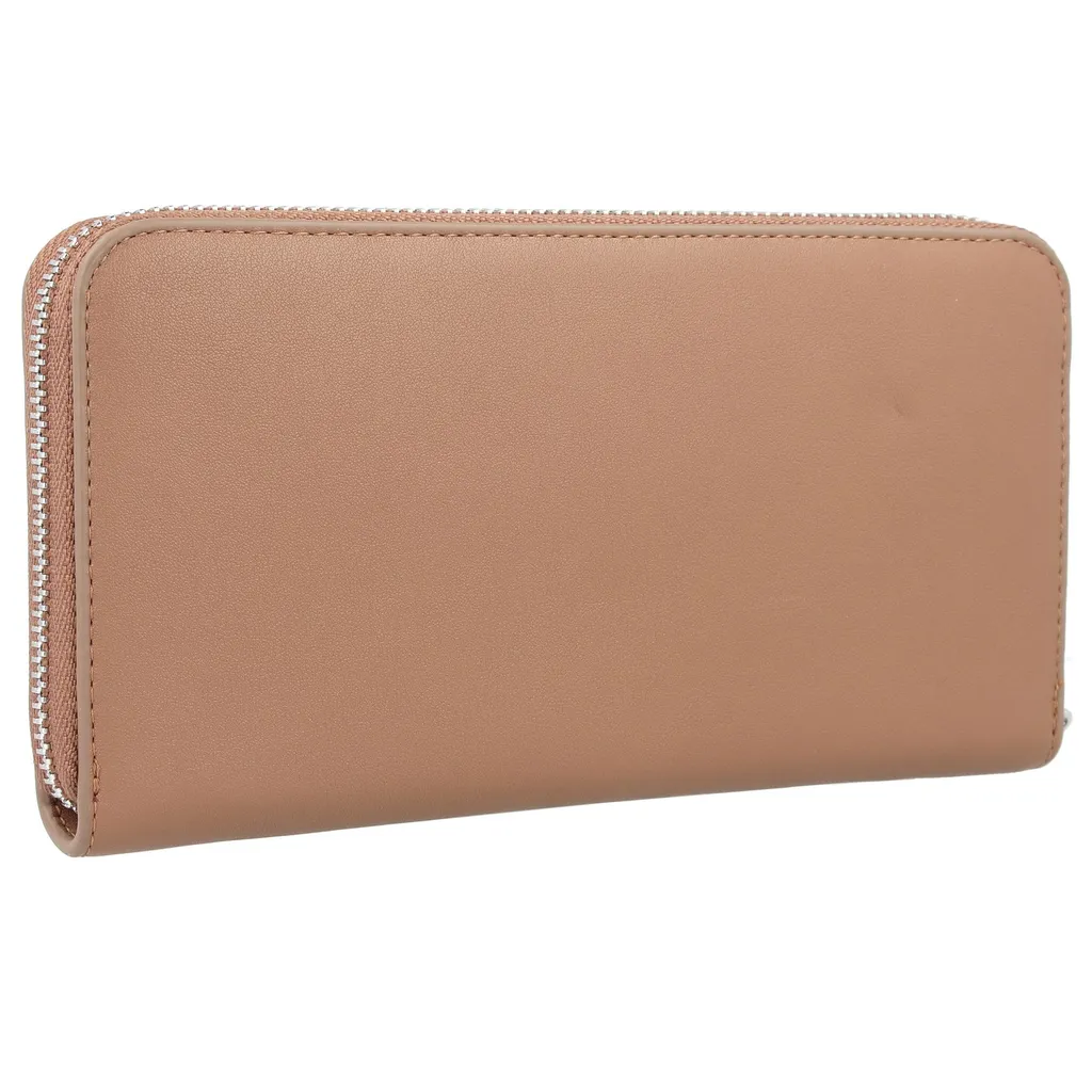 Portefeuille REPLAY Zip Around Wallet en Beige avec Multi-Rangements - 9