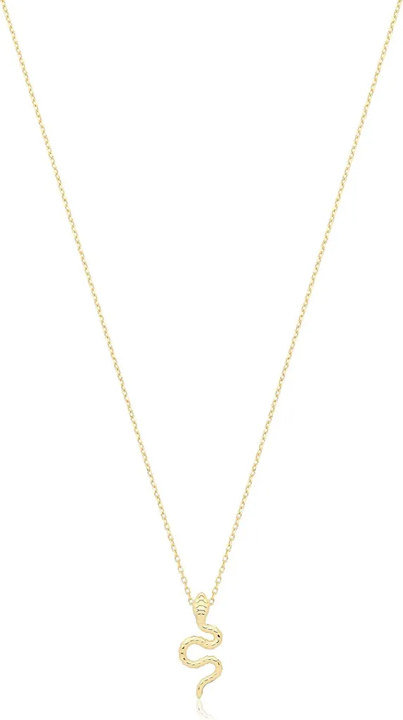 Cadeau Idéal : Pendentif Femme Or 375/1000 avec Chaîne 46cm TRS37139