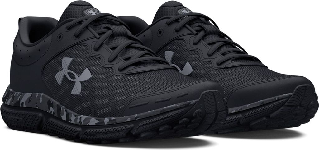 Under Armour Charged Assert 10 Camo Laufschuhe Sneaker Herren 3027036 001 schwarz, Schuhgröße:43 EU