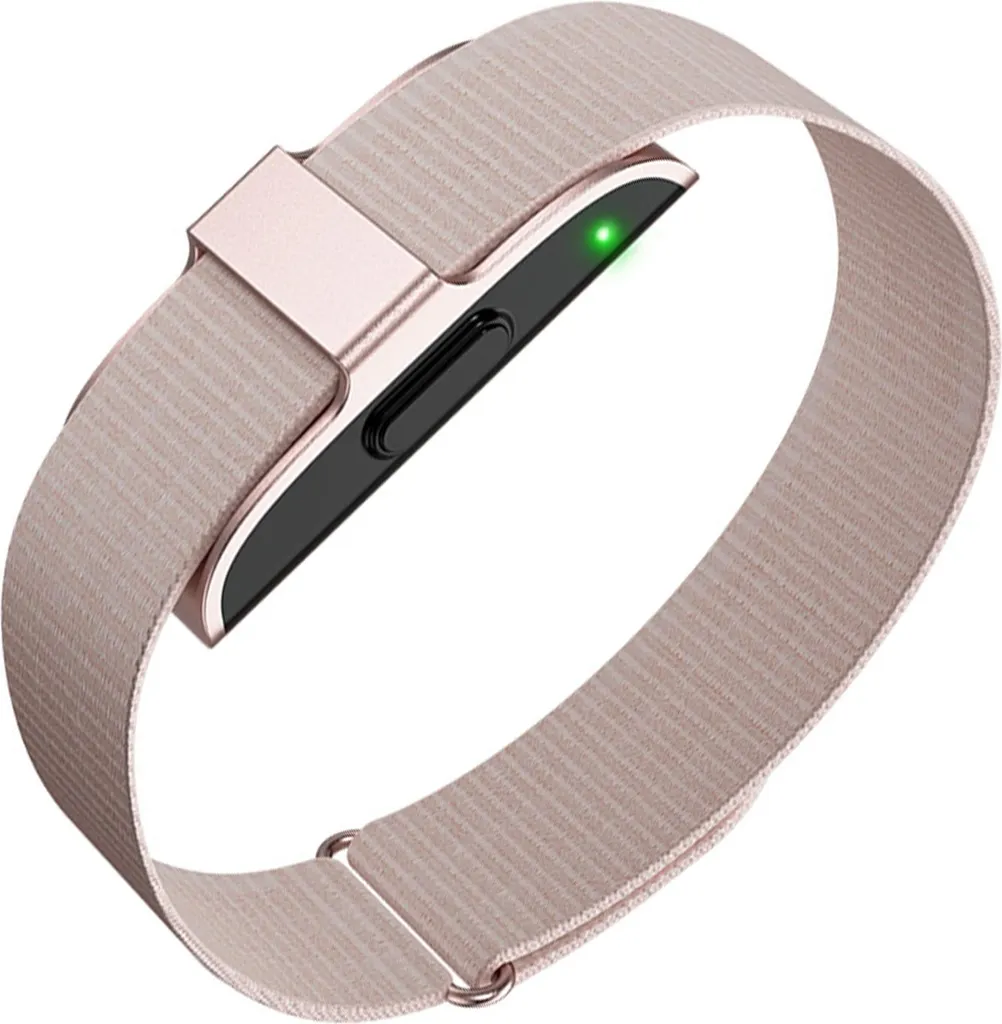 Tracker d'Activité Santé pour Femme Bracelet Connecté Chic Finition Or