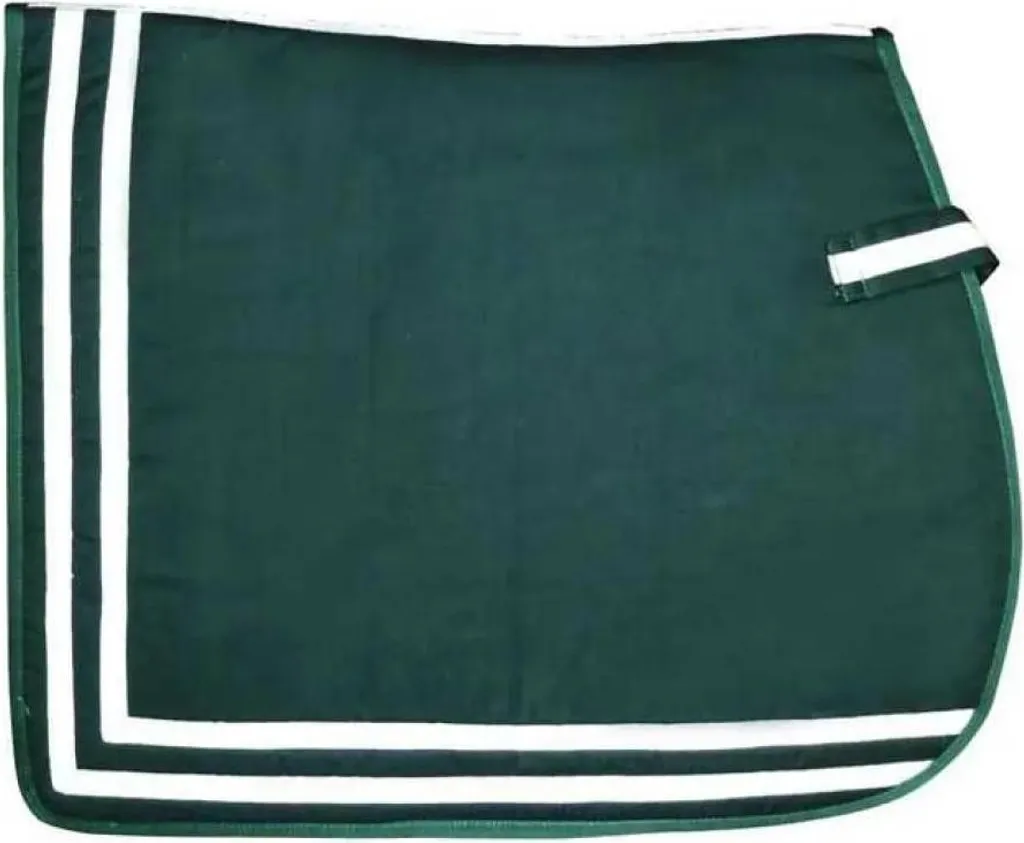 Tapis Marjoman Alta Escuela Vert Plain Full en Coton Haute Densité