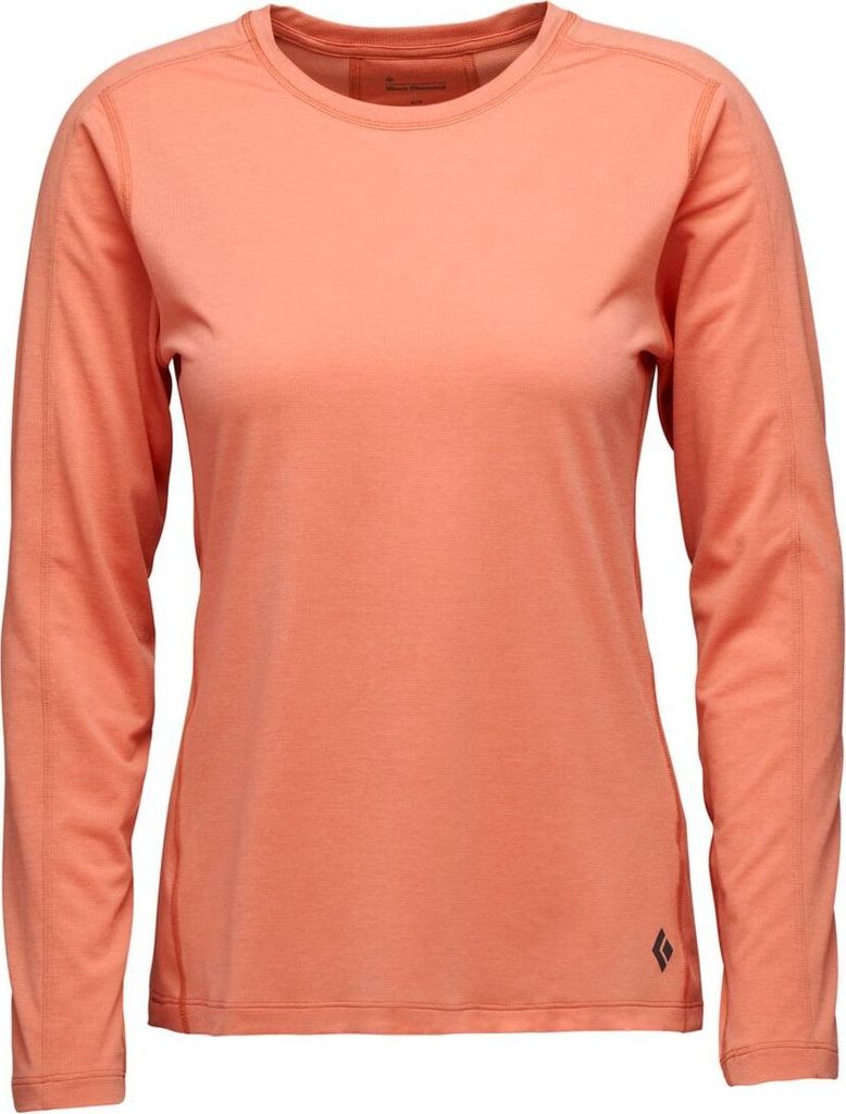 W Lightwire Ls Tee, Women's Sportswear Top, 6025 Salz, M, Black Diamond, AP7520106025MED1