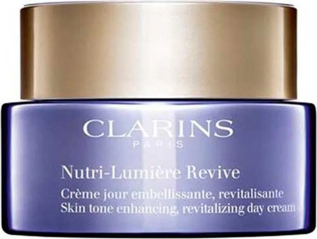 Anti-Teint Terne Clarins Nutri-Lumière Revive Crème Jour Peau Mature 50