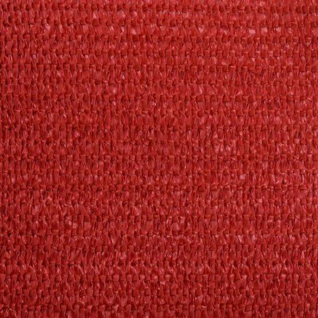 Schaduwdoek 3x4,5 m Rood HDPE - 160 g/m² - 90% UV-Schutz - Wind- und wasserfest - Rechteckiges Sonnenschutzgitter mit Bezug und Befestigungstoufen
