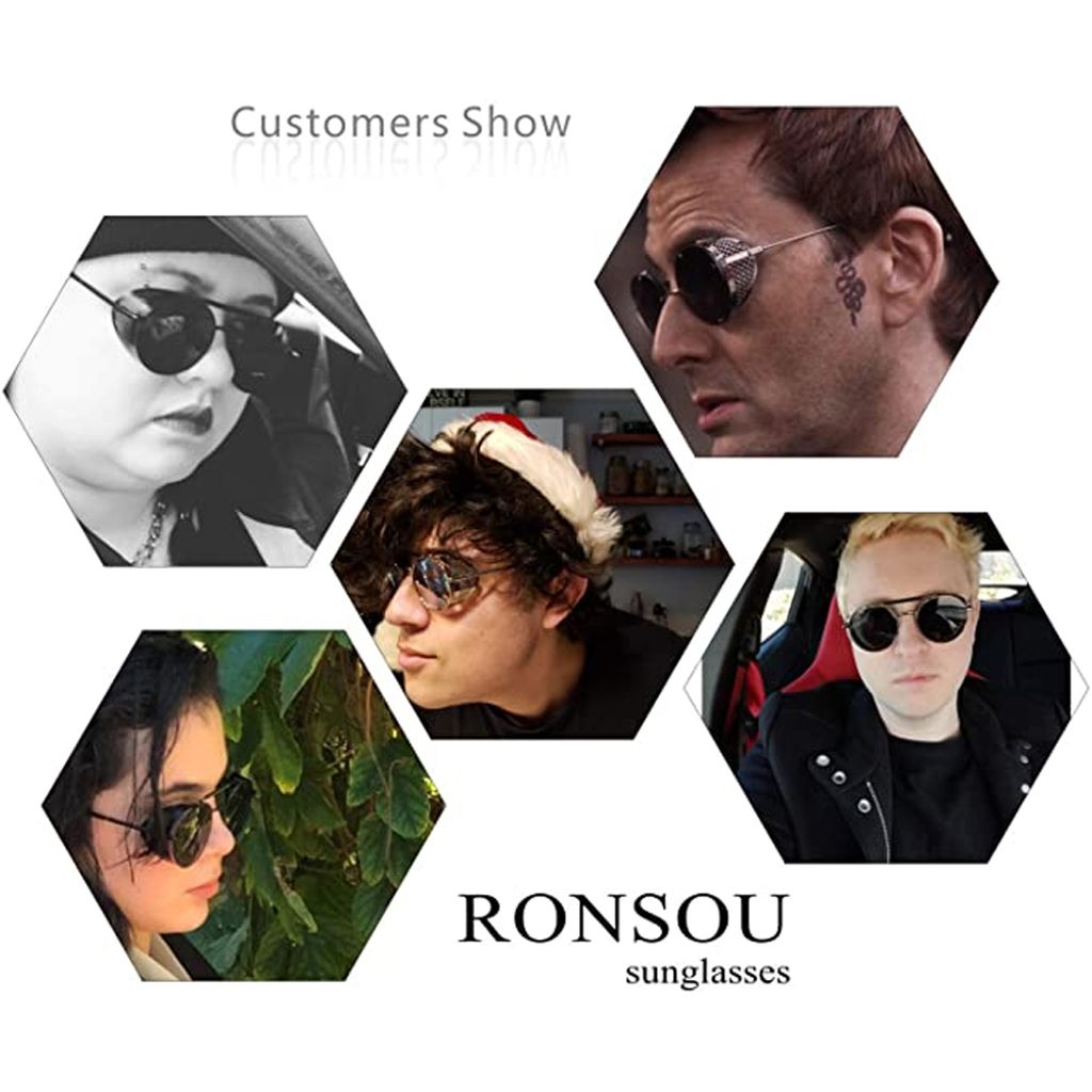 Klassische Polarisierte Sonnenbrille Uni Retro Brille - Produktbild 7