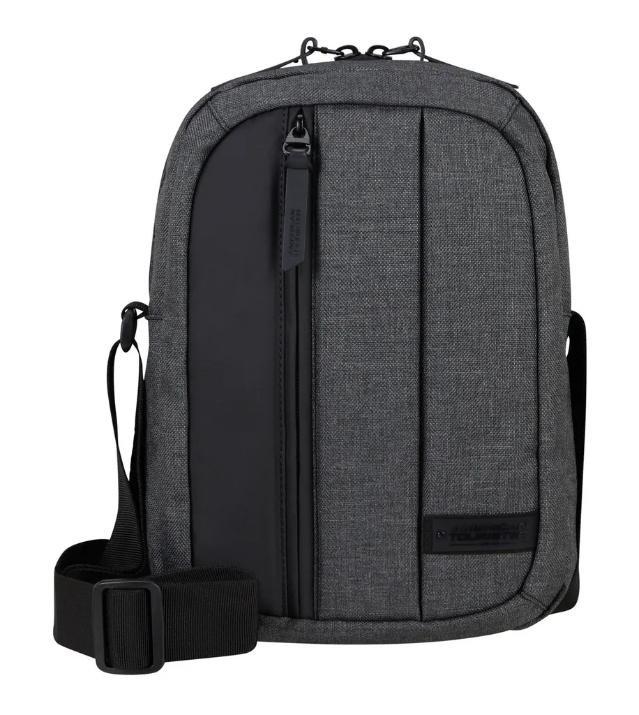 Streethero Crossover American Tourister Grigio Melange - Tracolla Uomo