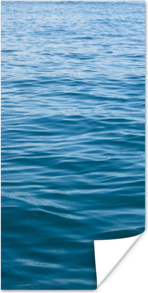 MuchoWow Poster Meer - Blau - Ozean 80x160 cm - Kinderzimmer