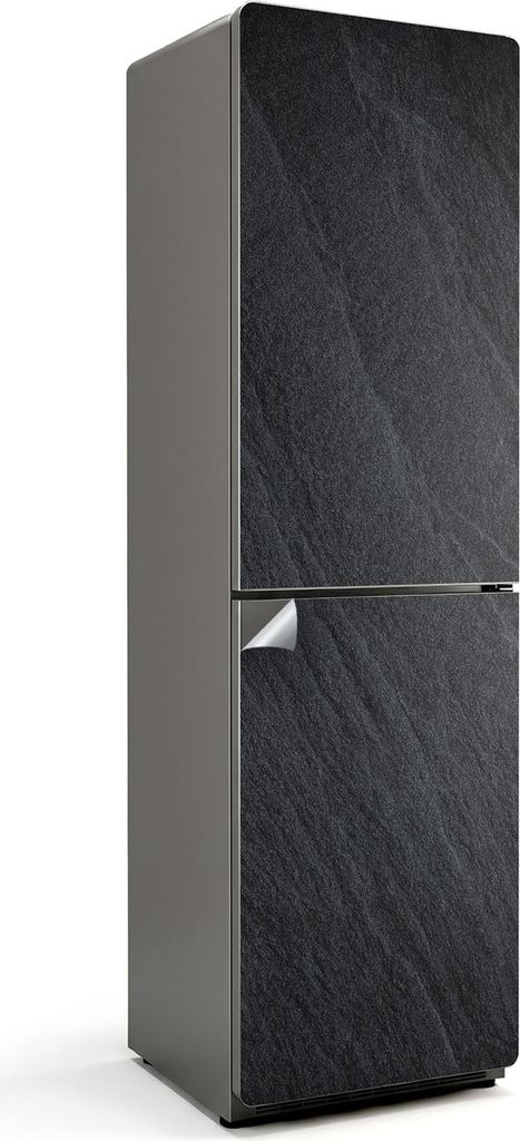 Holzstruktur mit Maserung – Kühlschrank Aufkleber – Klebefolie Kühlschrank – Kühlschrank Nachbildung – Kühlschrankfolie selbstklebend ...