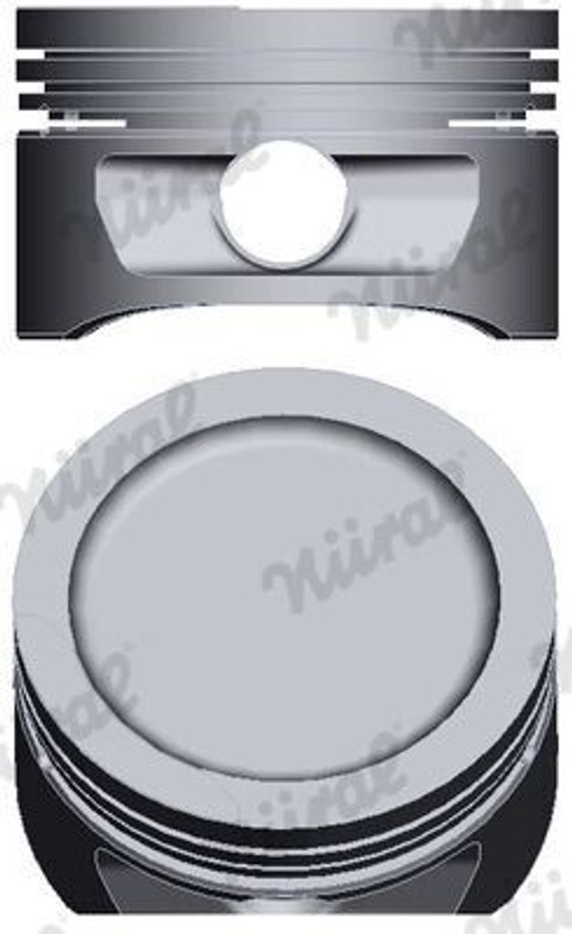 NÜRAL 87-306900-10 Kolben für OPEL Astra F CC (T92) VECTRA B (36) Kadett E CC (T85) Astra F Caravan (T92) Corsa A CC (S83) Vectra A Limousine (J89)