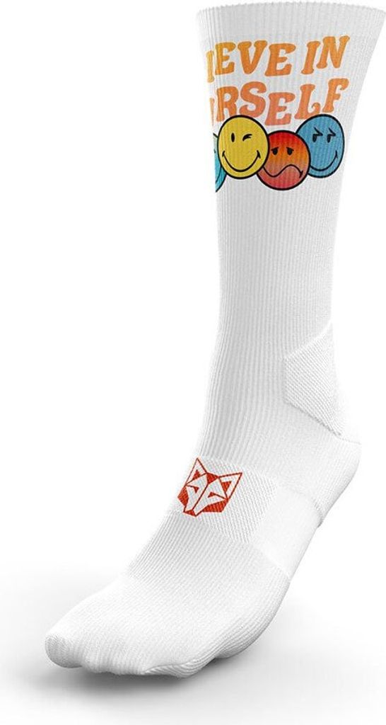 Otso Smileyworld Believe Lange Socken Weiß EU 40-43 Mann Weiß EU 40-43