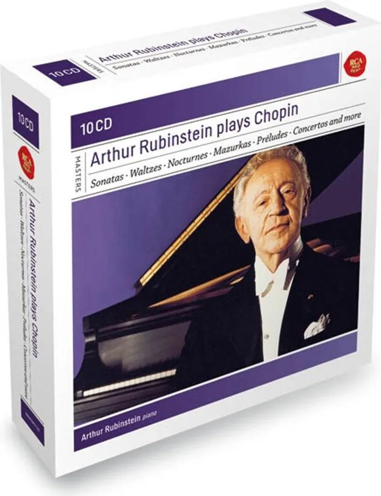 Arthur Rubinstein joue Chopin CD - L'intégrale des Nocturnes et Valses