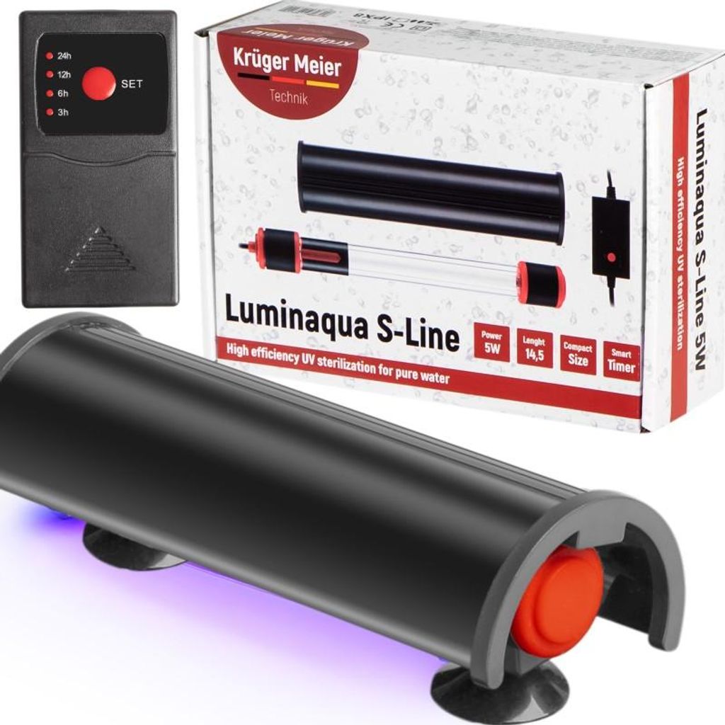 Kruger Meier Luminaqua S-Line 5W - UV-sterilisator mit Produktbild 