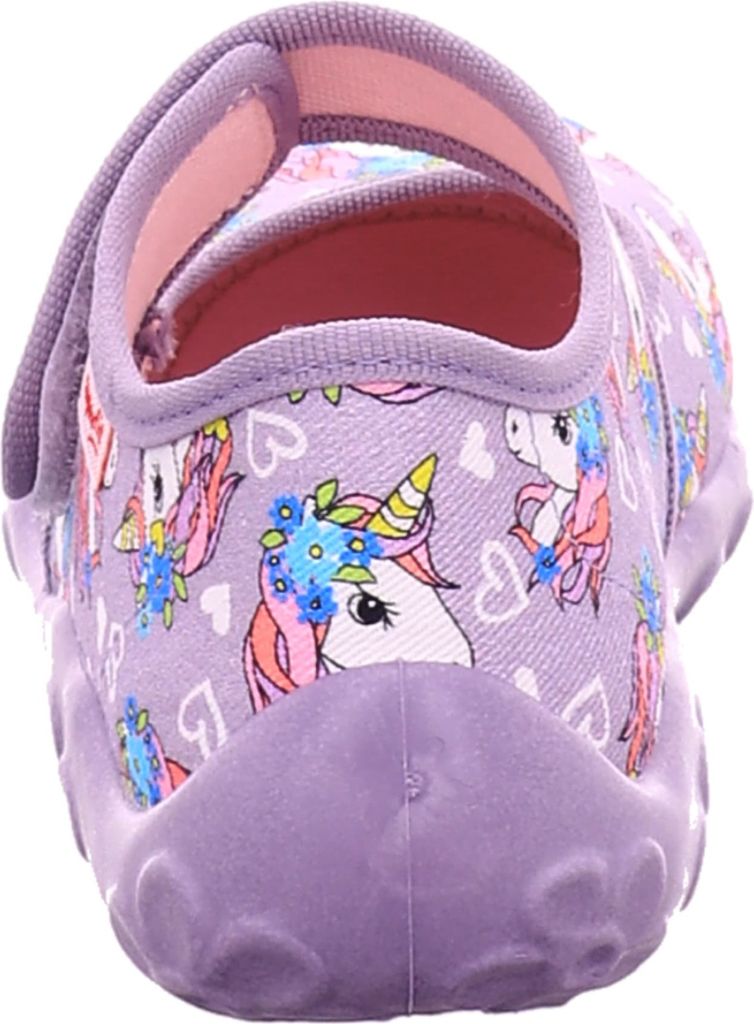 Superfit Kinder-Hausschuh Bonny Einhorn Lila-Mehrfarbig, Produktbild 11