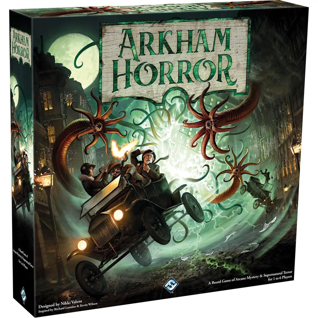 Jeu de Société Stratégie L'Épouvante d'Arkham 3ème Édition Version Deluxe