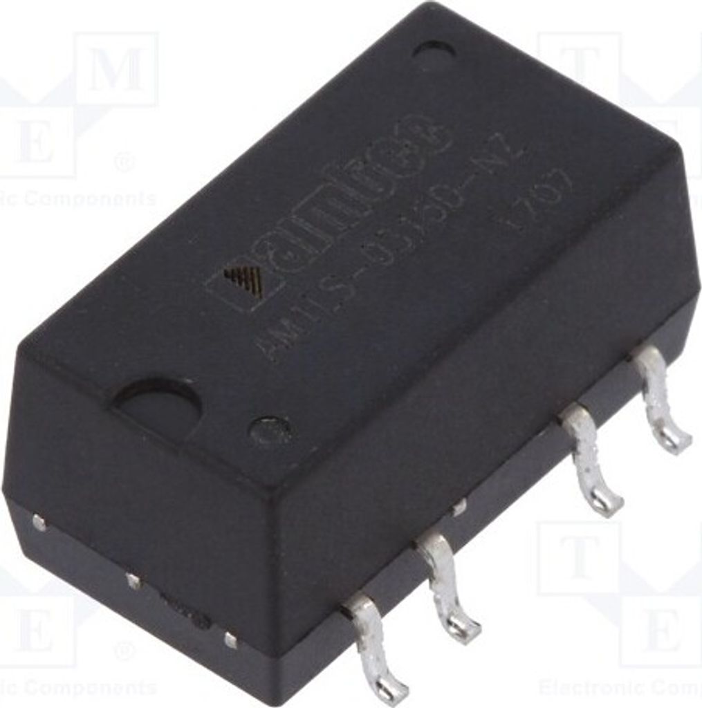 1x Wandler: DC/DC UEing: 2,97÷3,63V UAusg2: -15VDC AM1LS-0315D-NZ DC/DC Wandler 1W