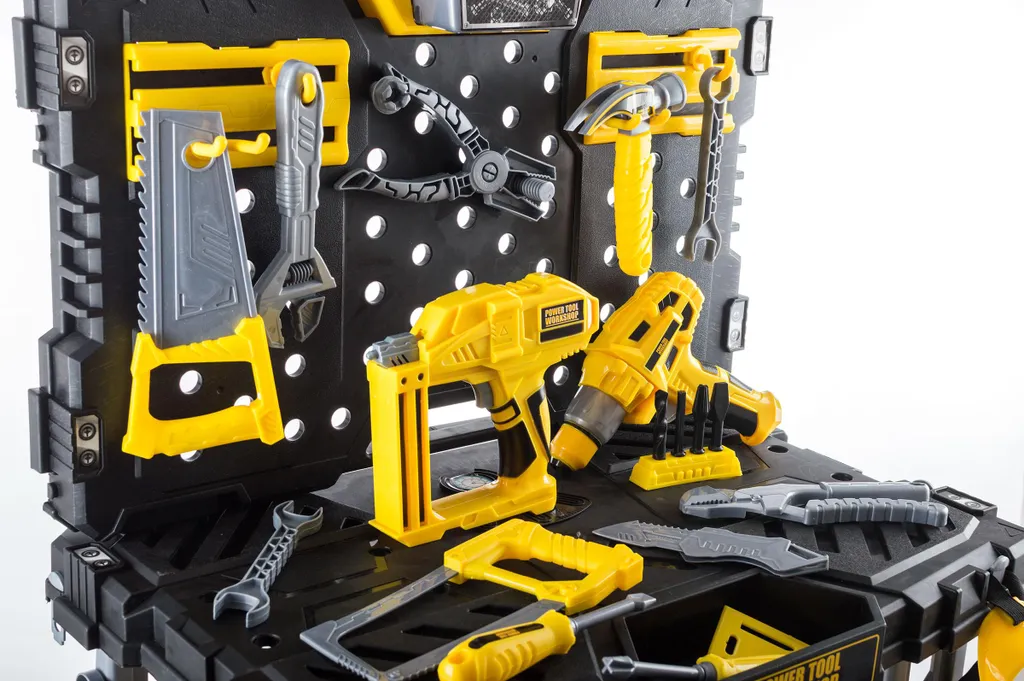 Atelier de Bricoleur Deluxe Tools G21 - Kit Complet Haute Qualité Enfant - 4