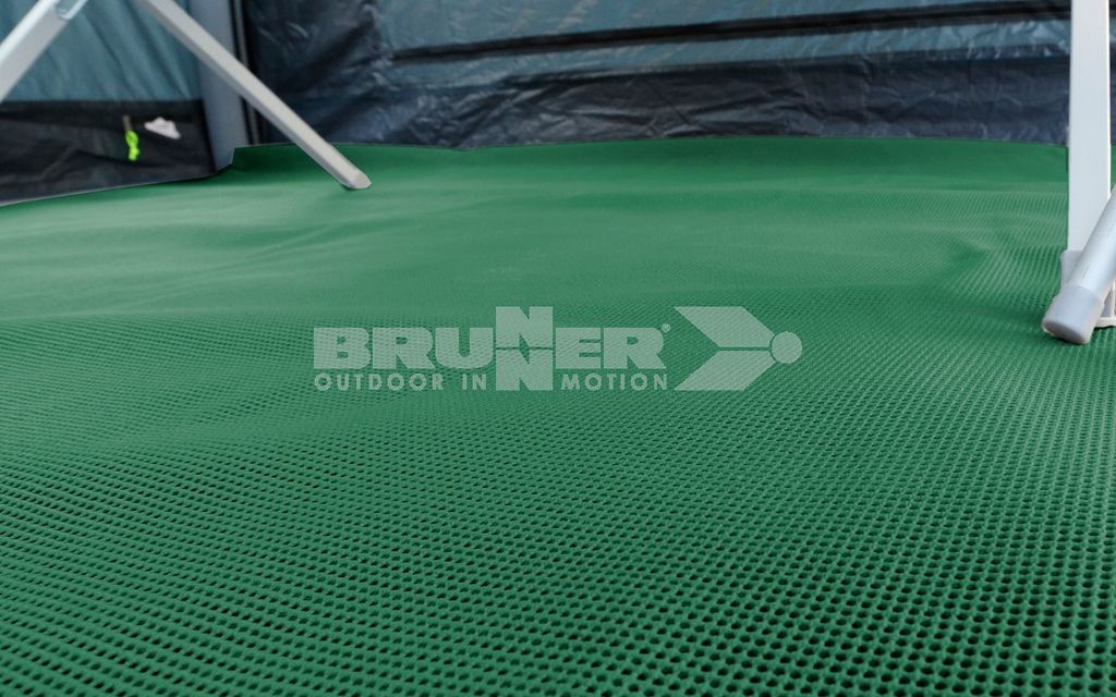 Brunner Vorzeltteppich Yurop 450, Farbe:grün