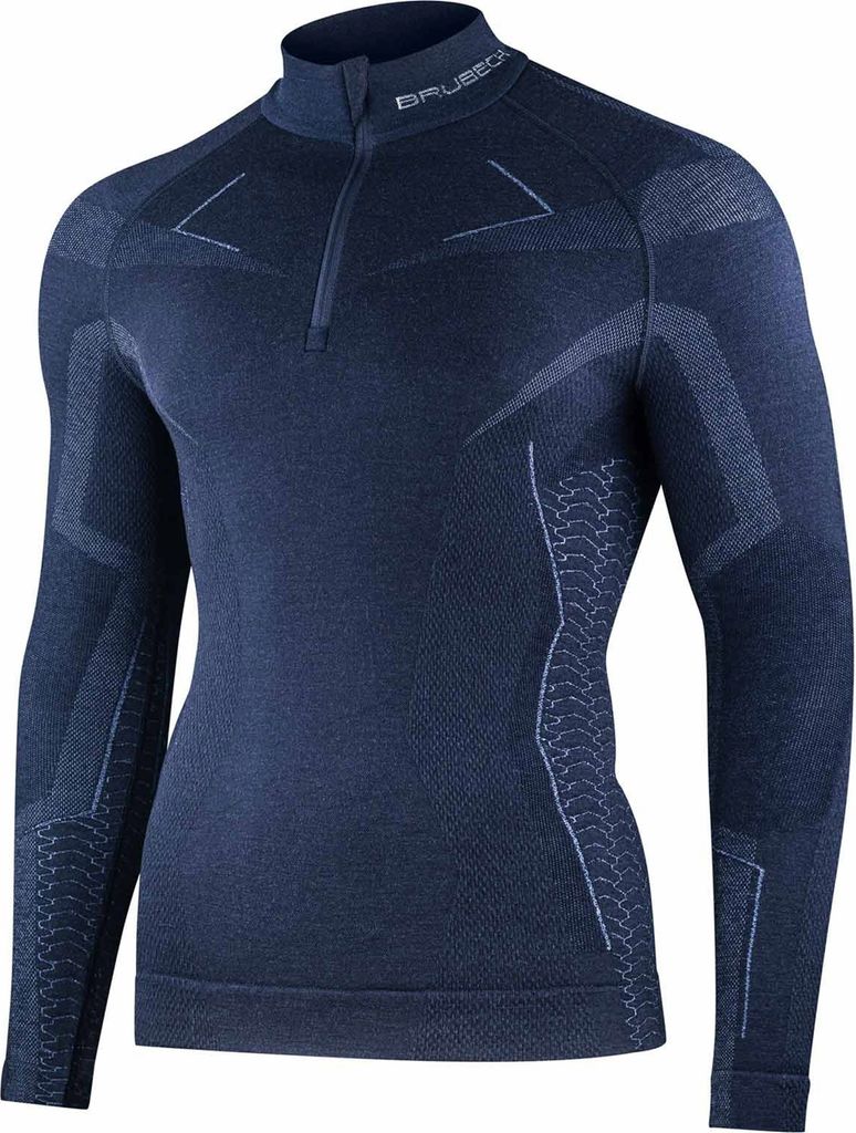 Brubeck Herren Extreme Merino Fleecejacke