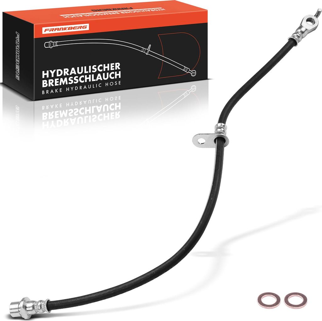 Frankberg 1x Bremsschlauch Bremsschläuche Hinterachse Links für Toyota Aurion V5 Avalon X4 Camry XV5 Lexus ES V6