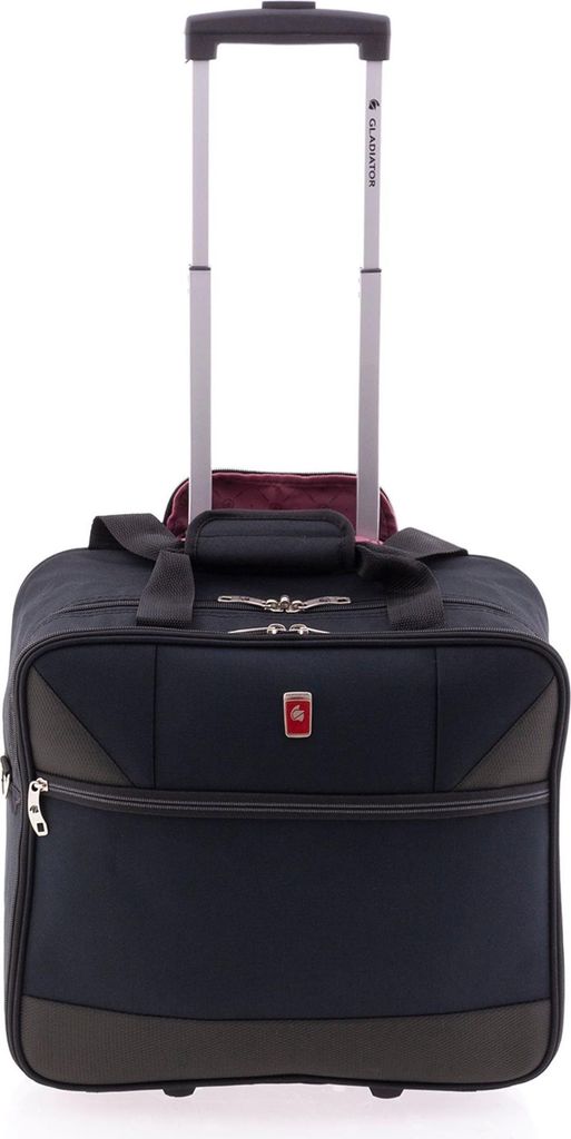 Gladiator 2100 2 Rollen Pilotentrolley 36 cm Laptopfach