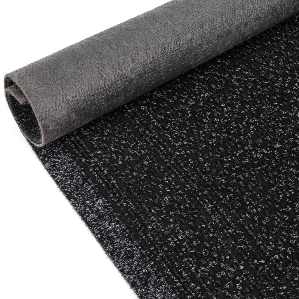Flurläufer Teppichläufer Textil Fußmatte AZTEK Genarbt Beige Robust Wasserabweisend, Hauptbild