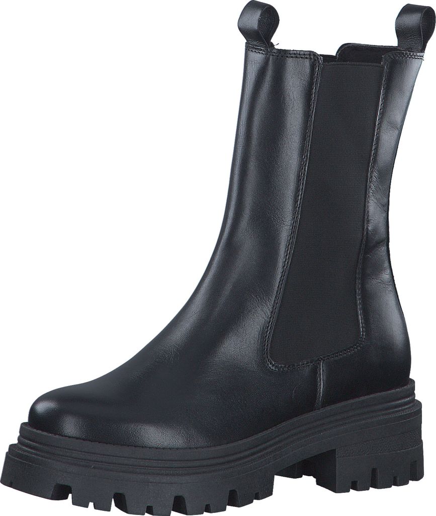 Chelsea Boot - Black Leather : 39 : Rozmiar normalny: 39 Zdjęcie produktu 