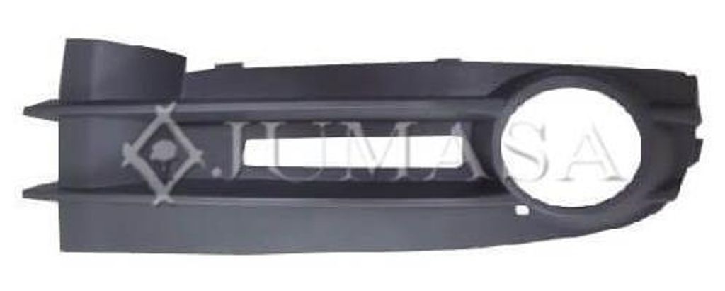 JUMASA Lüftungsgitter Grill Stoßfänger für VW Caddy III Kombi (2KB, 2KJ, 2CB, 2CJ) mit Loch/Löchern für Nebellampen
