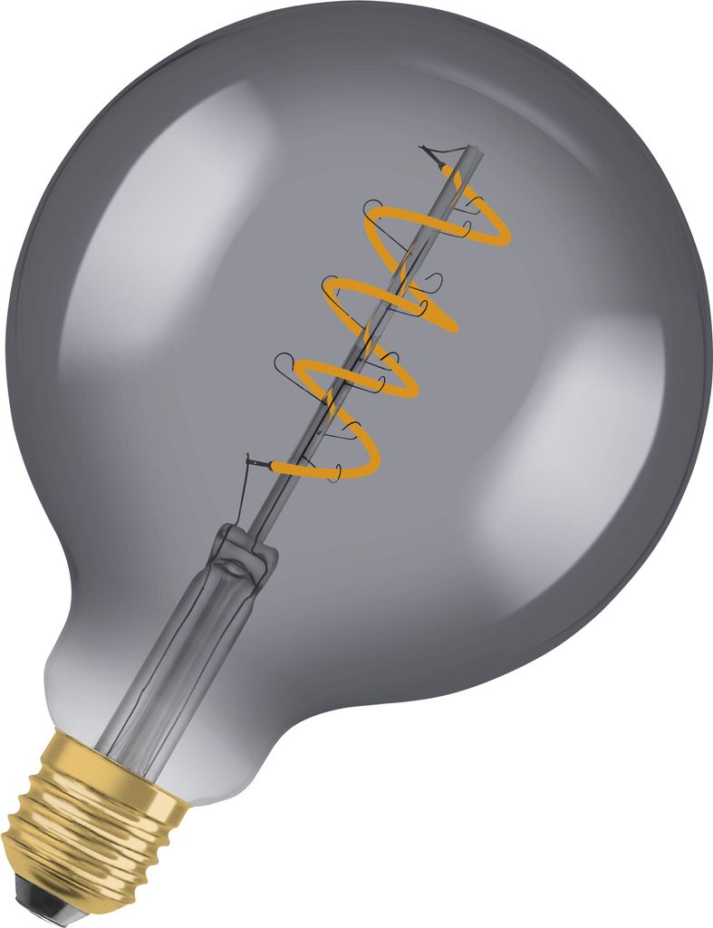 LED 1906 Vintage Globe 15W/820 Fil Spi Smoke, E27 Immagine del prodotto 