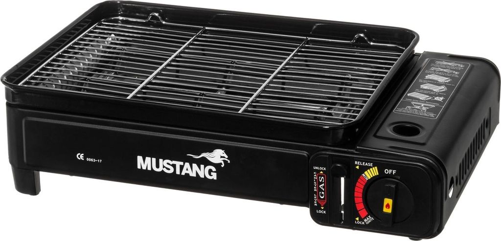 Mustang Caravan and Marine gas grill, camping grill 2000 W, Image du produit 