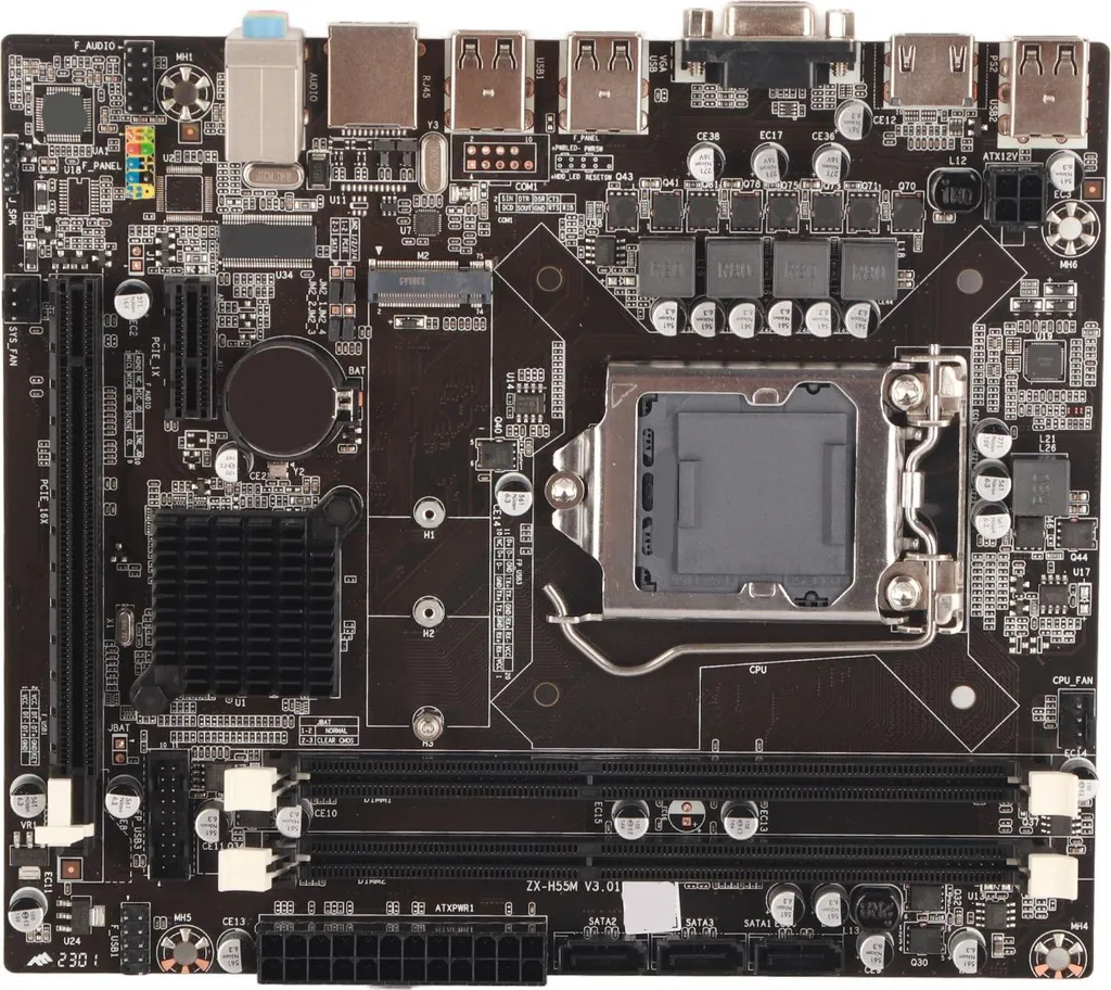 Carte mère performante DDR3 pour socket Intel i7 i5 i3 et puces Pentium