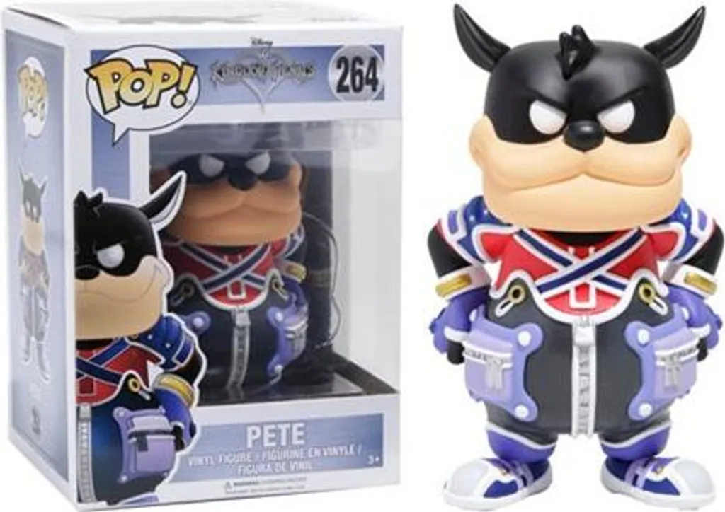 Kingdom Hearts Pete 264 Funko Pop : Figurine en Vinyle de Collection Disney