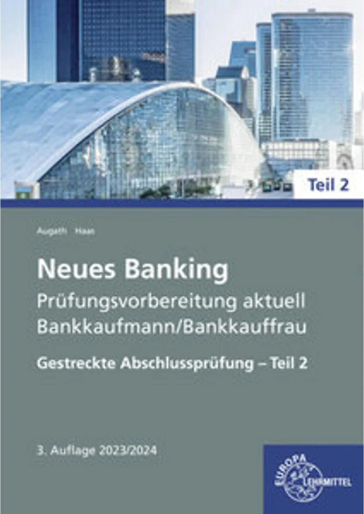 Livre de préparation aux examens bancaires Neues Banking Bankkaufmann
