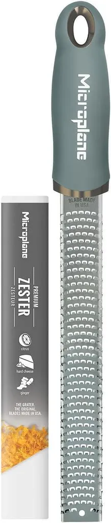 Microplane 46727E Zester Eucalyptus Green - Utensile Design Gourmet
