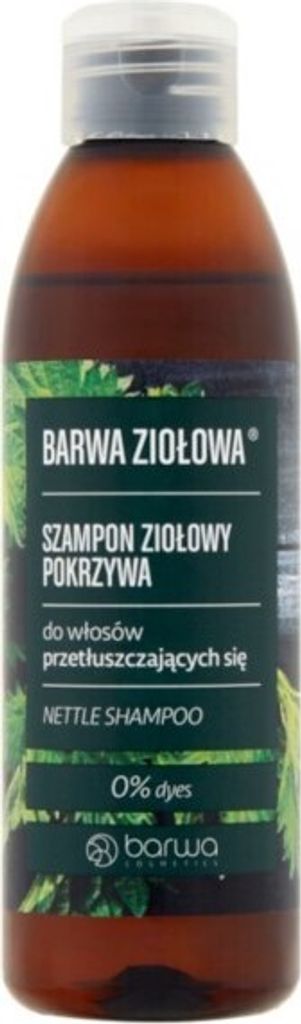 BARWA Kräutershampoo für fettiges Haar Brennnessel 250ml Produktbild 