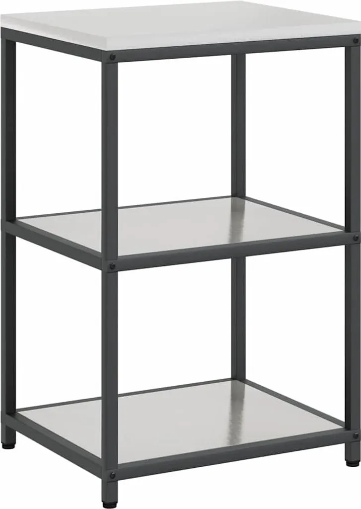 Armadietto Cucina vidaXL 60x50x92 Acciaio Argento | Soluzione Smart