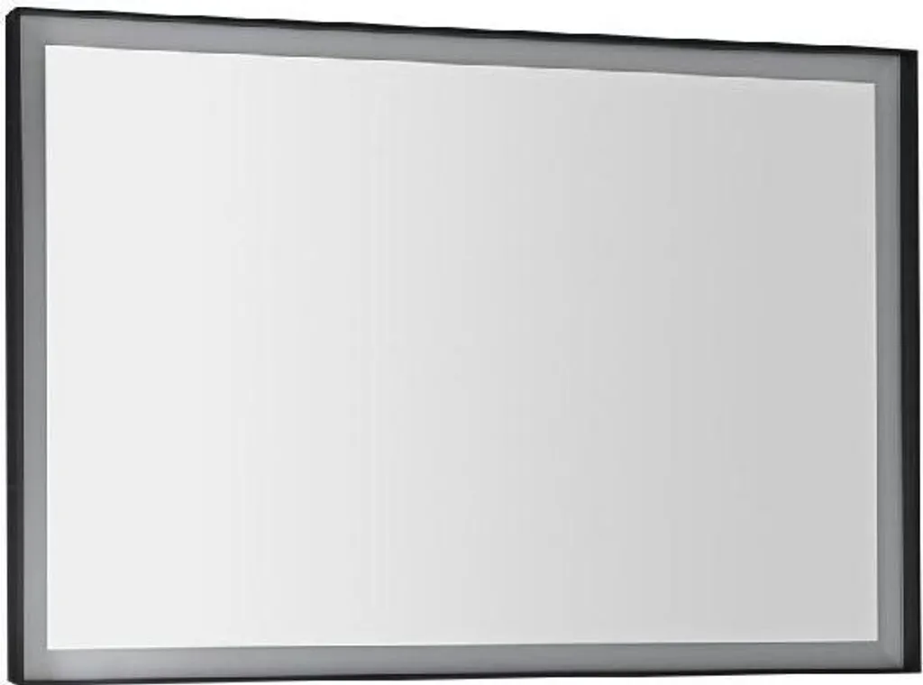 Sapho Sort LED ST100 Miroir de Salle de Bain 1000x700 mm Noir Mat