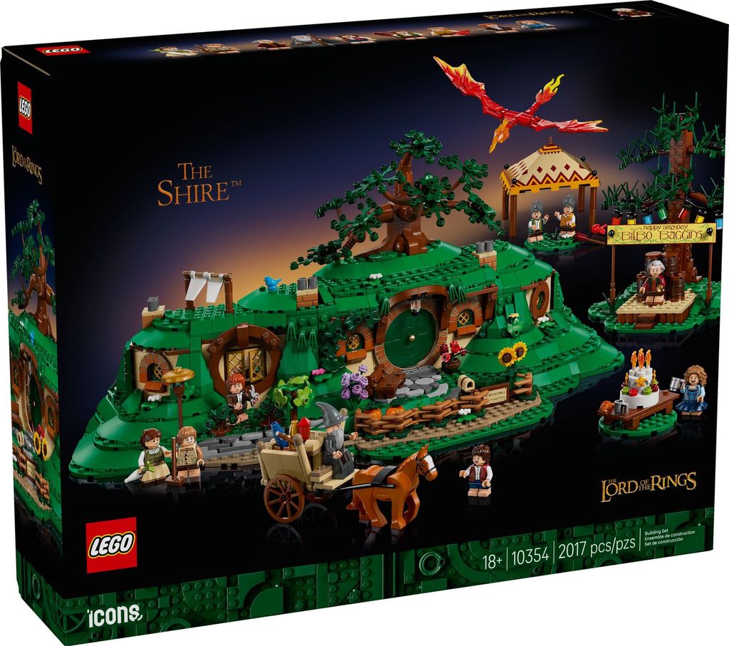LEGO ICONS 10354 Der Herr der Ringe: Shire Produktbild 