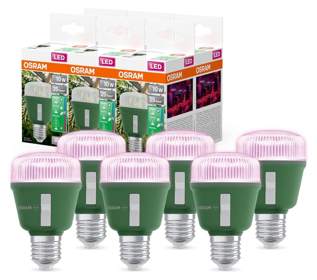 Osram LED Star Grow Lamp T 60 10W Clear E27, Weiß Produktbild 