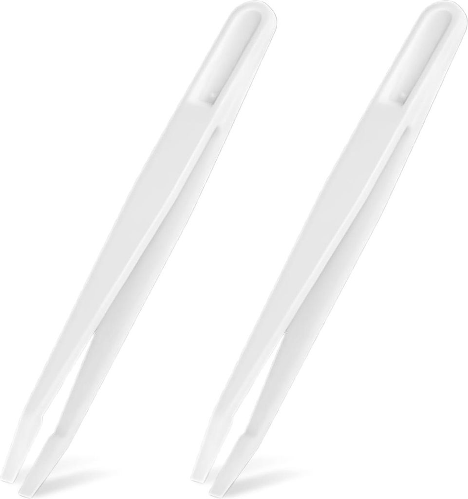 Nachhaltiges Kunststoff-Pinzette - staubfrei - flache Spitze