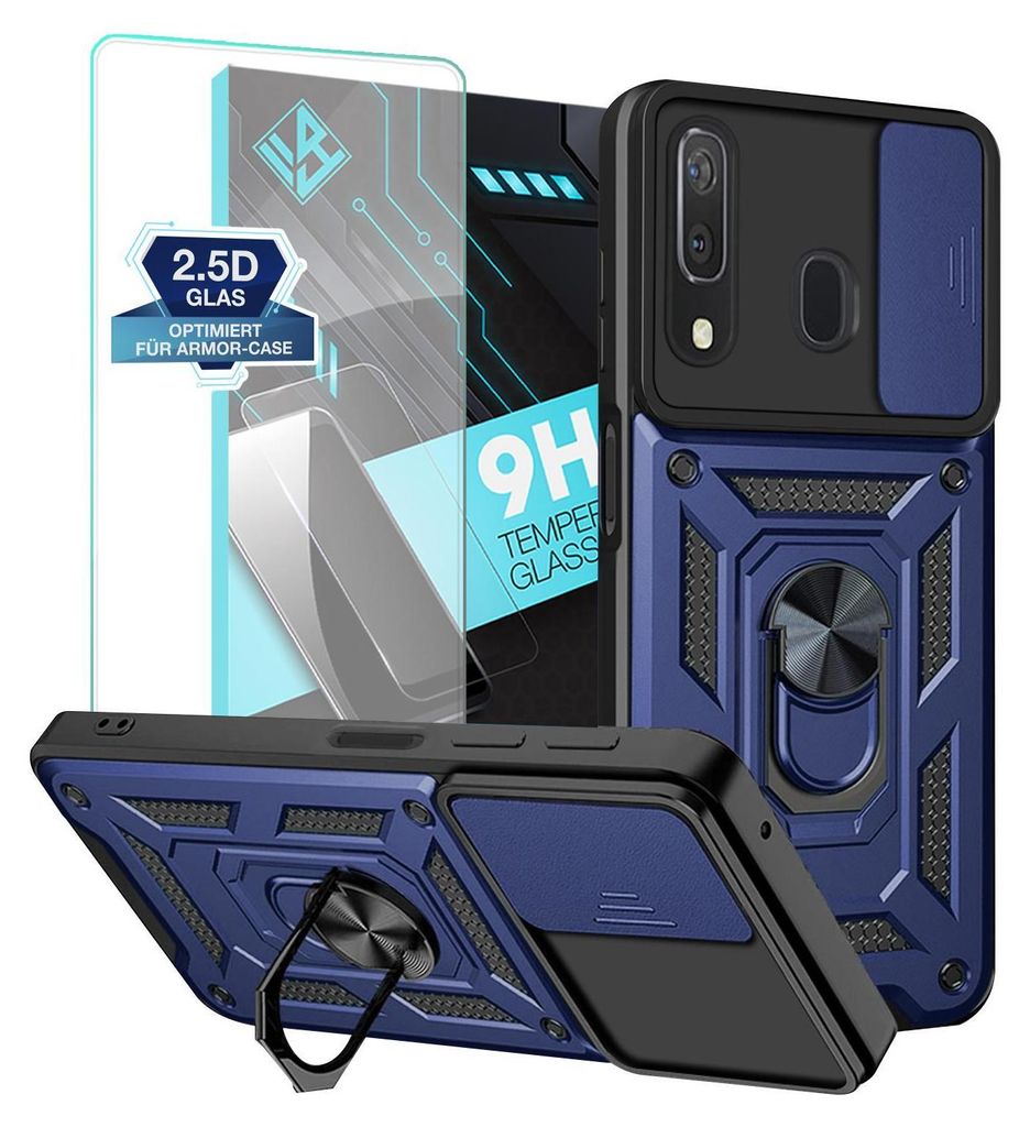 Armor Handyhülle für Samsung Galaxy A50 mit 9H Displayglas Produktbild 