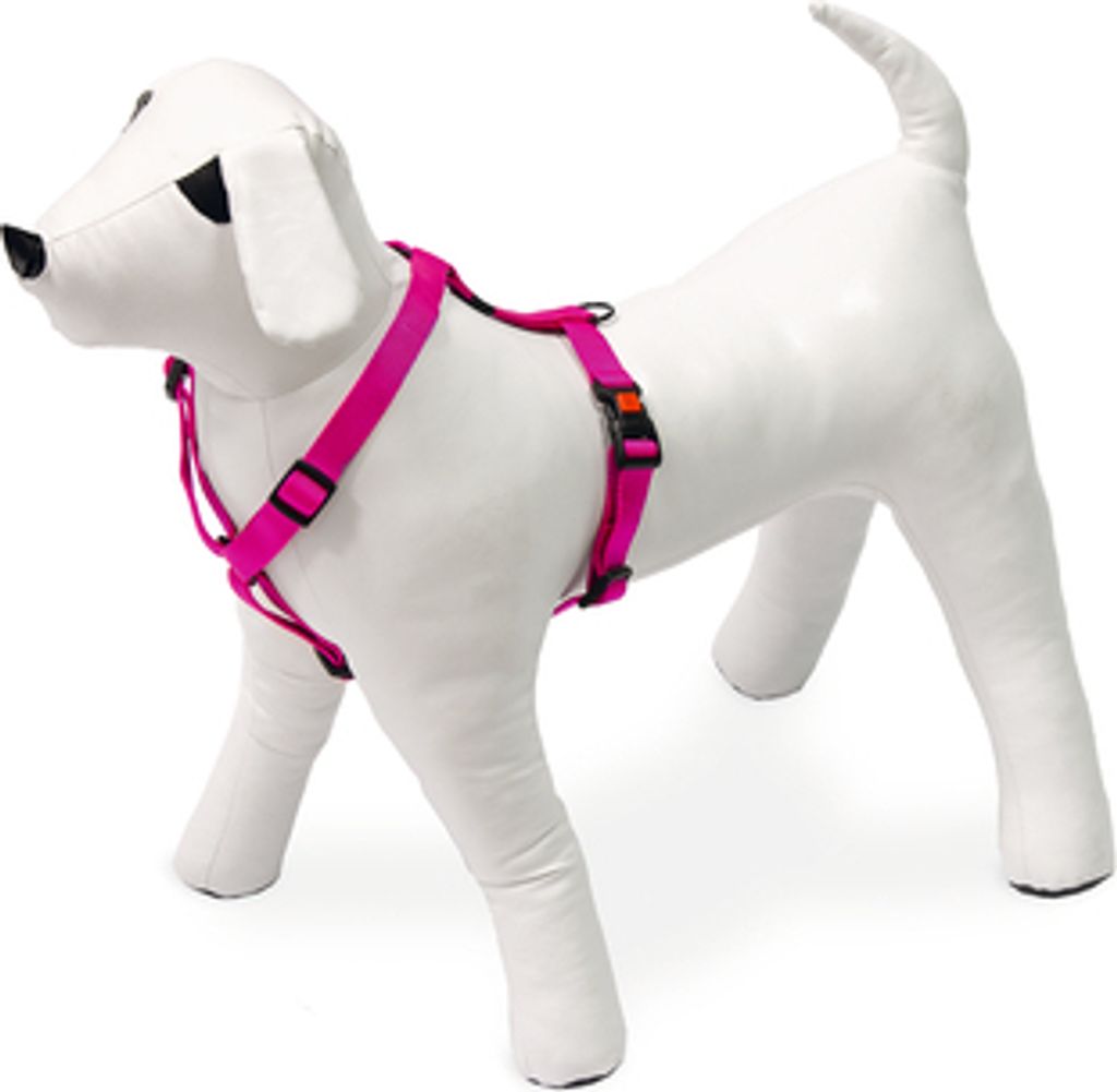 Karlie Art Sportiv Plus - Hundegeschirre - M - Nylon - Rosa - 45-70x2 cm