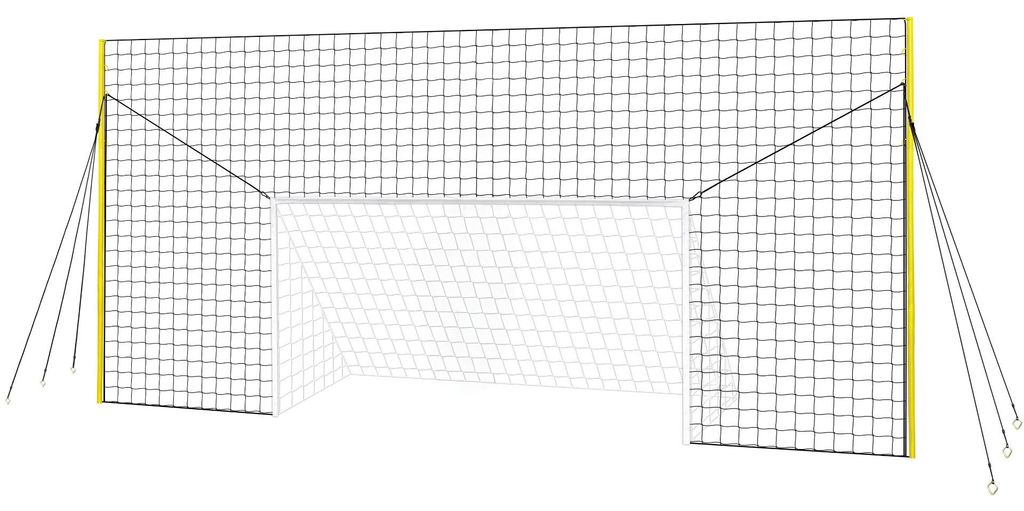 Open Goaaal STANDARD - 2,7M X 1,6M FUSSBALLTOR, IN 3,0M Image du produit 